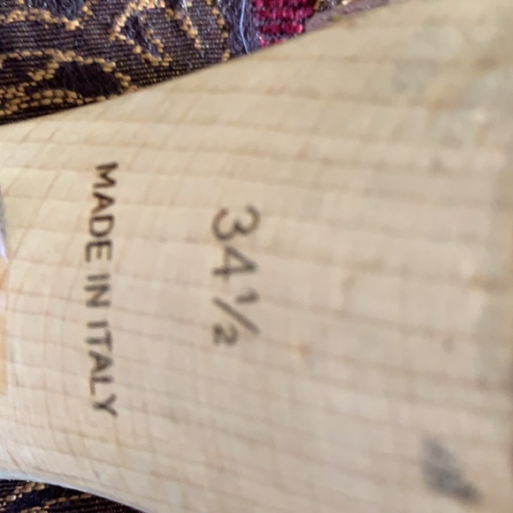 Authentic Louis Vuitton white multicolor mules - Picture 15 of 16